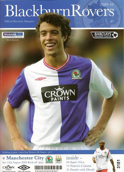 Blackburn Rovers FC v Manchester City FC